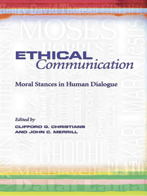 Title details for Ethical Communication by Clifford G. Christians - Available